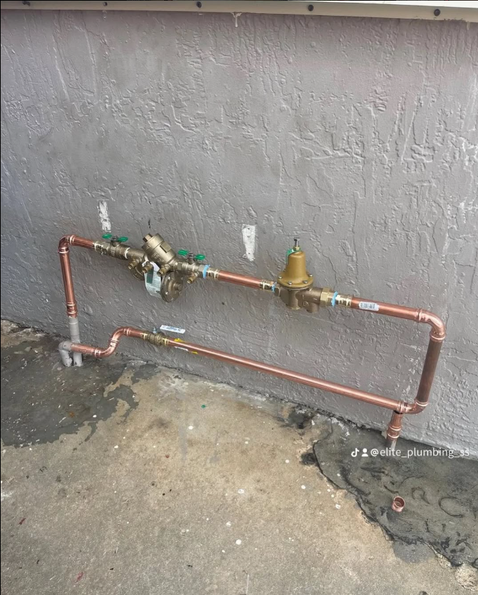 Copper Pipe Installation